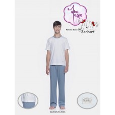 Pijama Masculino - MC + Calça